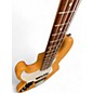 Used 2005 Fender Standard Jazz Bass Left Handed Natural Electric Bass Guitar