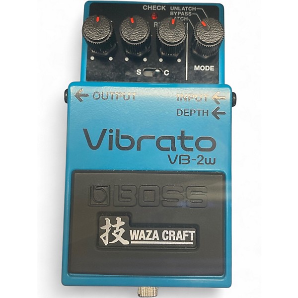Used BOSS VB-2W Effect Pedal