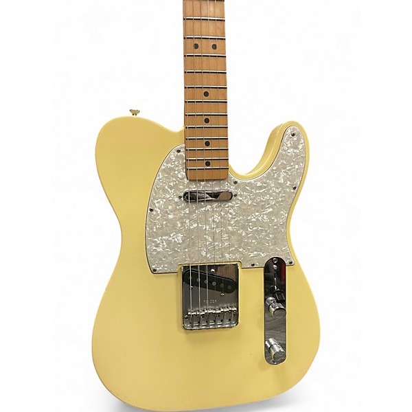 Used Fender Standard Telecaster Buttercream Solid Body Electric Guitar