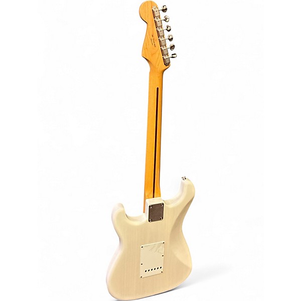 Used 2023 Fender HERITAGE 50S STRATOCASTER WHITE BLONDE Solid Body Electric Guitar