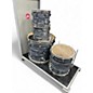 Used Yamaha 4 Piece EXR Export Series Limited-Edition Silver Oyster Drum Kit thumbnail