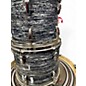 Used Yamaha 4 Piece EXR Export Series Limited-Edition Silver Oyster Drum Kit