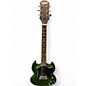 Used Epiphone SG Classic Worn P90 Green Solid Body Electric Guitar thumbnail