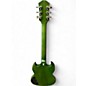 Used Epiphone SG Classic Worn P90 Green Solid Body Electric Guitar