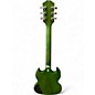 Used Epiphone SG Classic Worn P90 Green Solid Body Electric Guitar