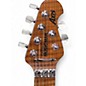 Used Ernie Ball Music Man Axis Yucatan Blue Quilt Solid Body Electric Guitar