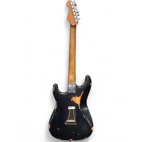 Used EVH Frankie Relic Black Solid Body Electric Guitar