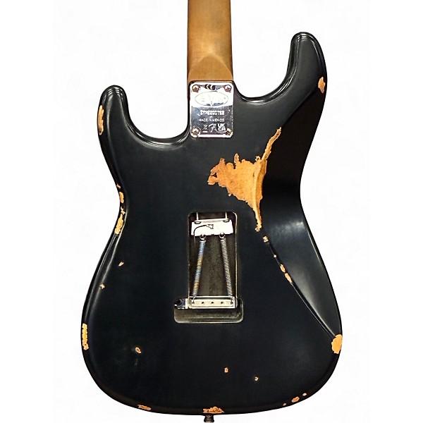 Used EVH Frankie Relic Black Solid Body Electric Guitar