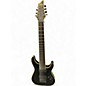 Used Schecter Guitar Research Blackjack ATX C8 Black Solid Body Electric Guitar