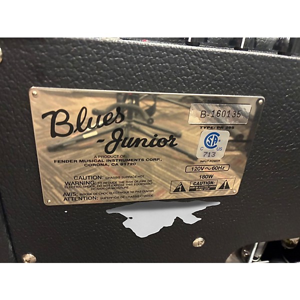 Used Fender Blues Junior 15W 1x12 Tube Guitar Combo Amp