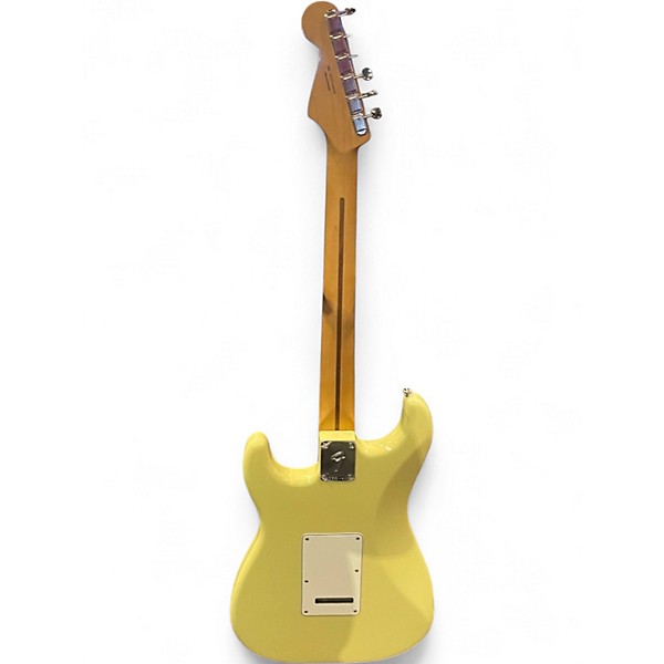 Used Fender Player II Stratocaster Hialeah Yellow Solid Body Electric Guitar