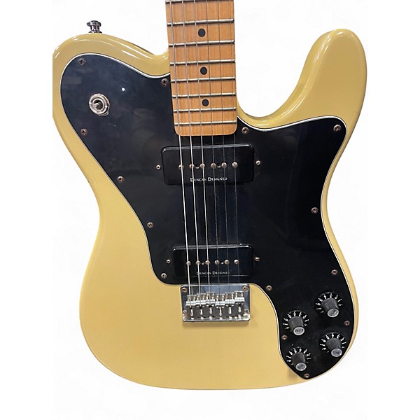 Used 2004 Squier Telecaster Custom Vintage Modified Blonde Solid Body Electric Guitar
