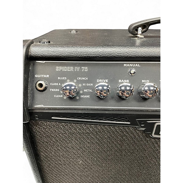 Used Line 6 Spider IV 75W 1x12 Guitar Combo Amp