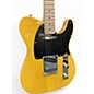 Used Squier Sonic Telecaster Butterscotch Blonde Solid Body Electric Guitar