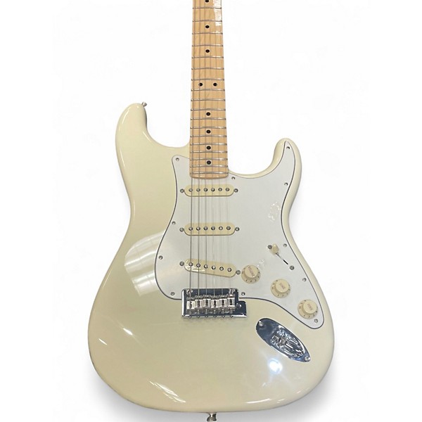 Used Fender American Professional Stratocaster SSS Olympic White Solid Body Electric Guitar