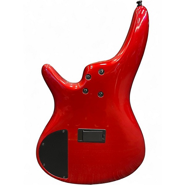 Used Ibanez SR300 Candy Apple Red Electric Bass Guitar
