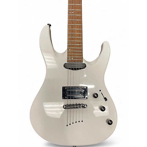Used Mitchell MD200 White Solid Body Electric Guitar