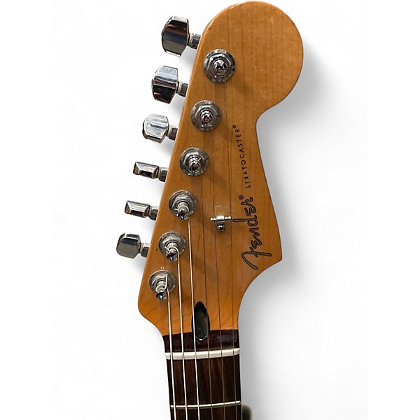 Used Fender Standard Stratocaster Gray Solid Body Electric Guitar