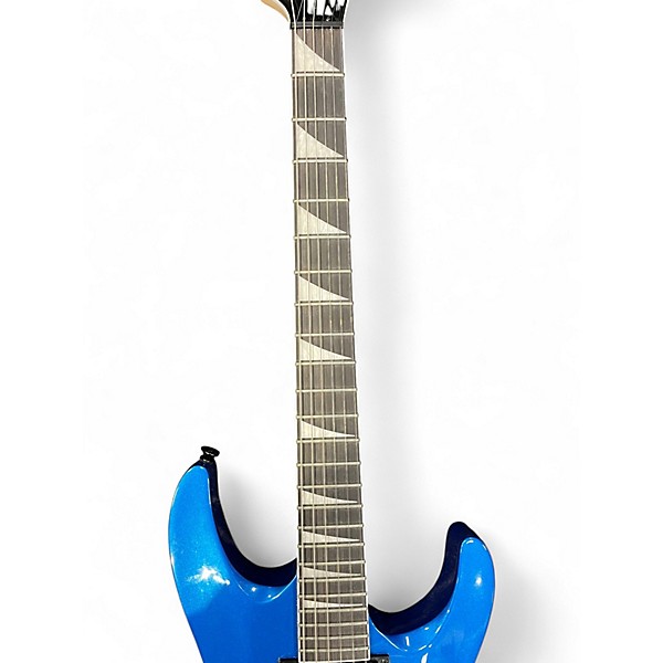 Used Jackson JS22 Dinky Metallic Blue Solid Body Electric Guitar