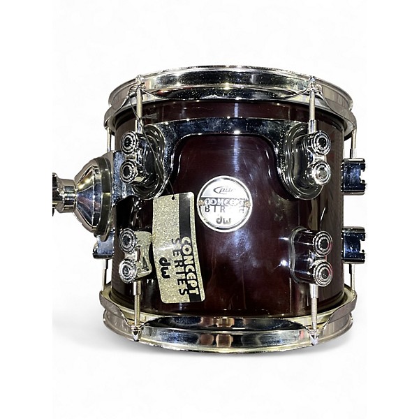 Used PDP by DW 6 Piece Concept Birch Brown Drum Kit