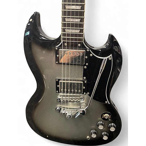 Used 2021 Firefly FFLG  Silverburst Solid Body Electric Guitar