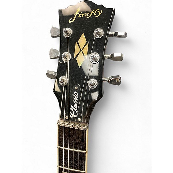 Used 2021 Firefly FFLG  Silverburst Solid Body Electric Guitar