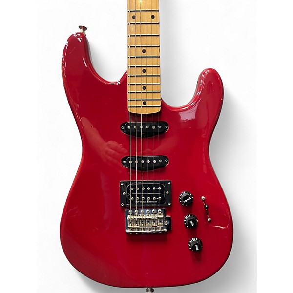 Used Squier II CONTEMPORARY Candy Apple Red Solid Body Electric Guitar