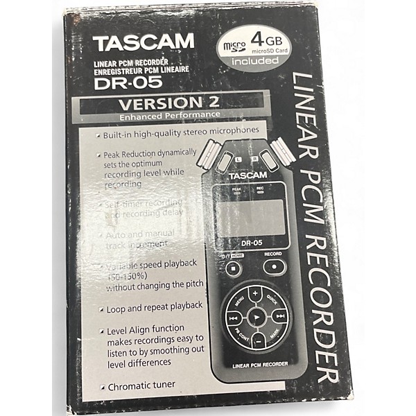 Used TASCAM DR-05 MultiTrack Recorder