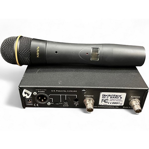 Used Electro-Voice RE-2 N/D767a Handheld Wireless System