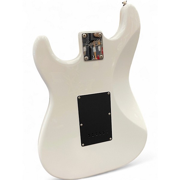 Used Squier Affinity Stratocaster Olympic White Solid Body Electric Guitar