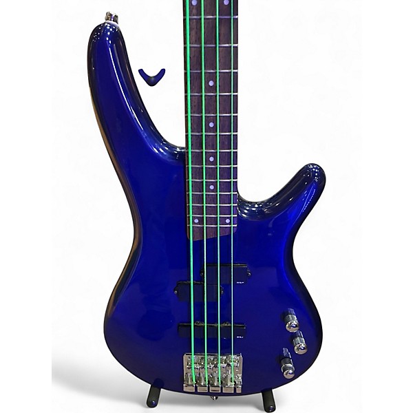 Used Ibanez SDGR Blue Electric Bass Guitar