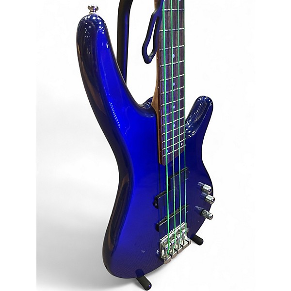 Used Ibanez SDGR Blue Electric Bass Guitar