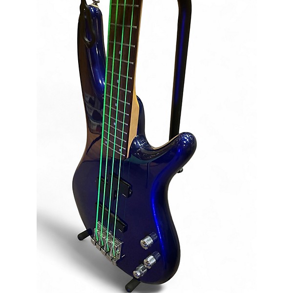 Used Ibanez SDGR Blue Electric Bass Guitar
