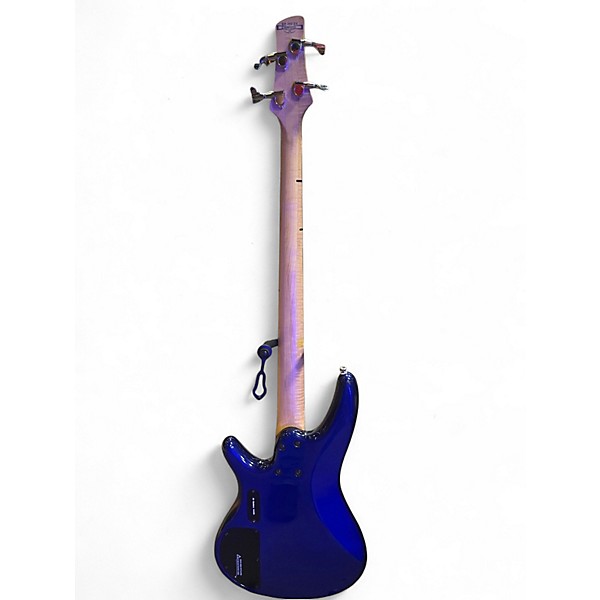 Used Ibanez SDGR Blue Electric Bass Guitar