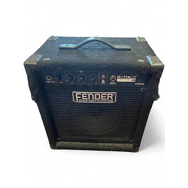 Used Fender Rumble 15 Bass Combo Amp