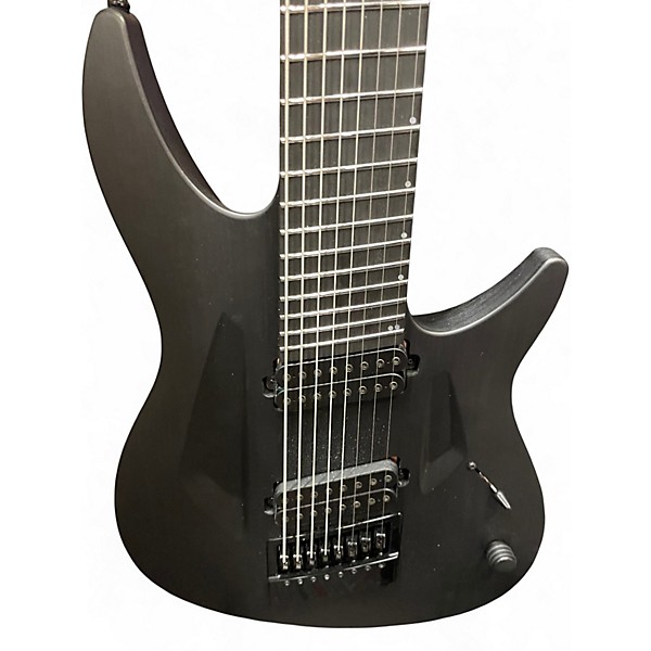 Used Aristides 080SR Multiscale Black Solid Body Electric Guitar