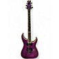 Used Ltd DELUXE H1001 Trans Purple Solid Body Electric Guitar thumbnail