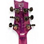 Used Ltd DELUXE H1001 Trans Purple Solid Body Electric Guitar