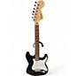 Used Squier Affinity Stratocaster Black and White Solid Body Electric Guitar thumbnail