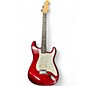 Used Fender American Fat Stratocaster Texas Special Candy Apple Red Solid Body Electric Guitar thumbnail