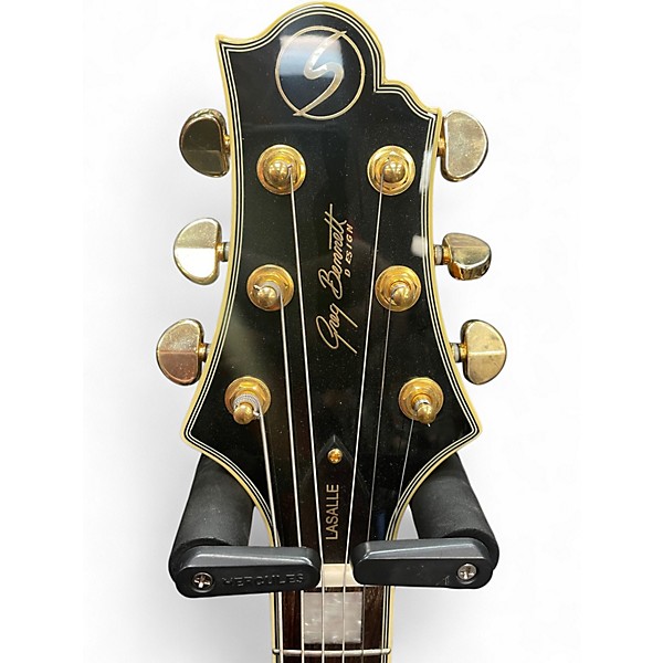 Used Greg Bennett Design by Samick LaSalle JZ3 2 Color Sunburst Hollow Body Electric Guitar