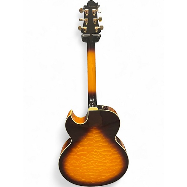 Used Greg Bennett Design by Samick LaSalle JZ3 2 Color Sunburst Hollow Body Electric Guitar