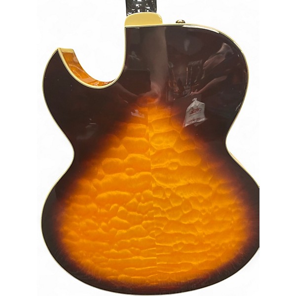 Used Greg Bennett Design by Samick LaSalle JZ3 2 Color Sunburst Hollow Body Electric Guitar
