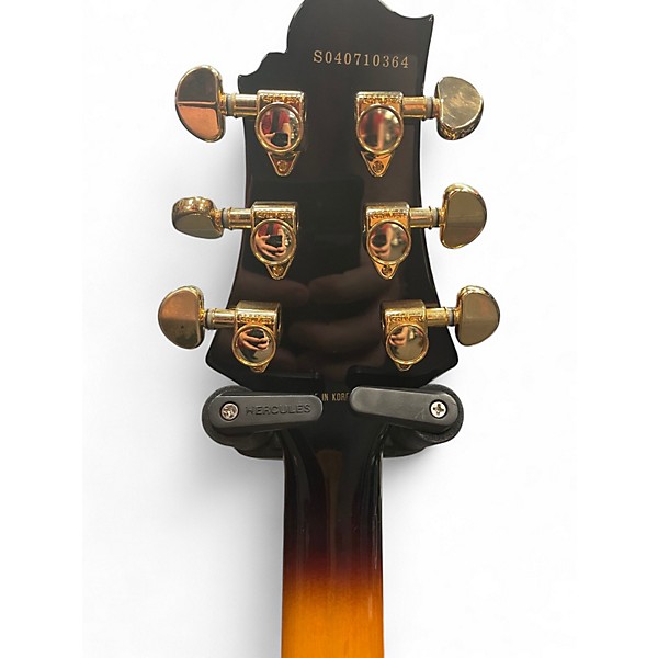 Used Greg Bennett Design by Samick LaSalle JZ3 2 Color Sunburst Hollow Body Electric Guitar