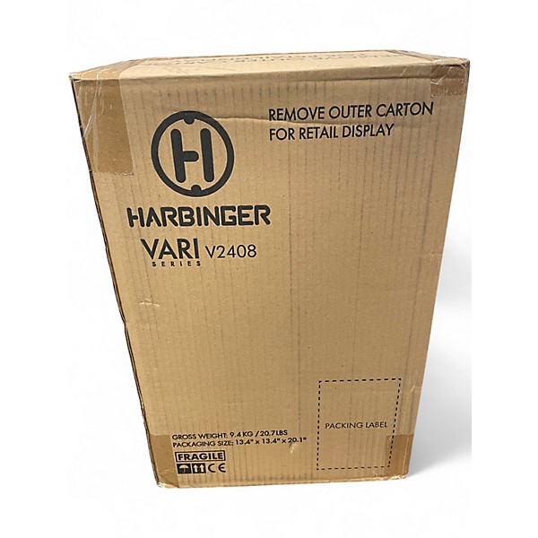 Used Harbinger VARI V2408 8" 400W 2-Way Powered Speaker