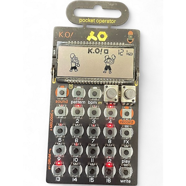 Used teenage engineering po-33 k.o! pocket operator Drum Machine