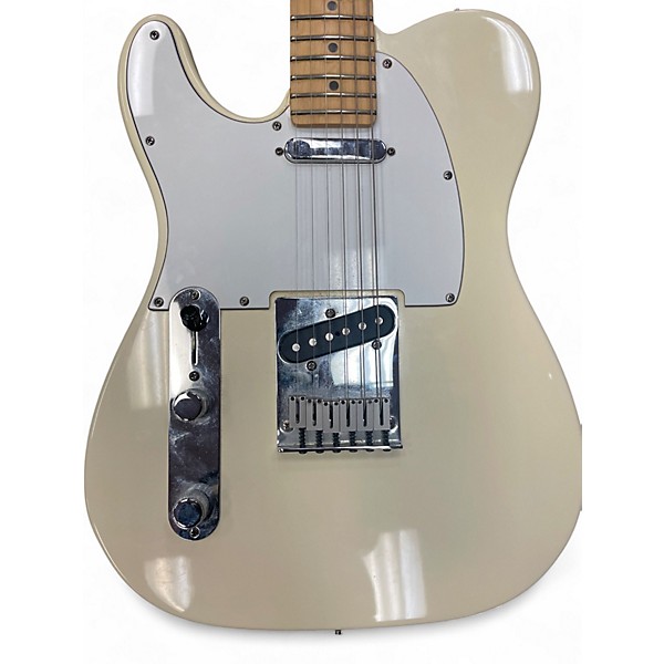 Used Fender American Standard Telecaster Olympic White Solid Body Electric Guitar