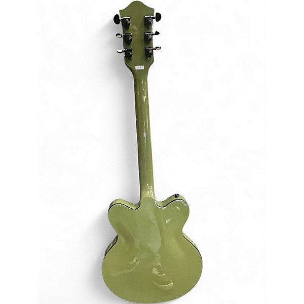 Used Gretsch Guitars  Streamliner Cateye Center Block OLIVE DRAB Hollow Body Electric Guitar