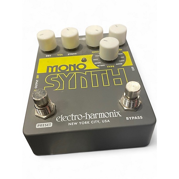 Used Electro-Harmonix Guitar Mono Synth Effect Pedal
