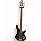 Used Ibanez SR300EDX Black Ice Frozen Matte Electric Bass Guitar thumbnail